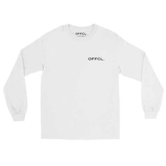 OFFCL. Long Sleeve White Pocket Tee